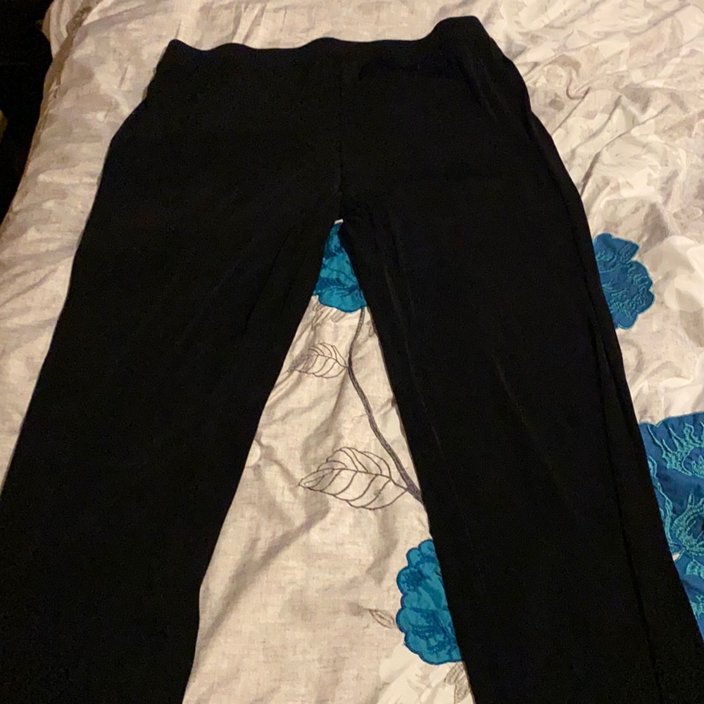 Black pants size 4 tall